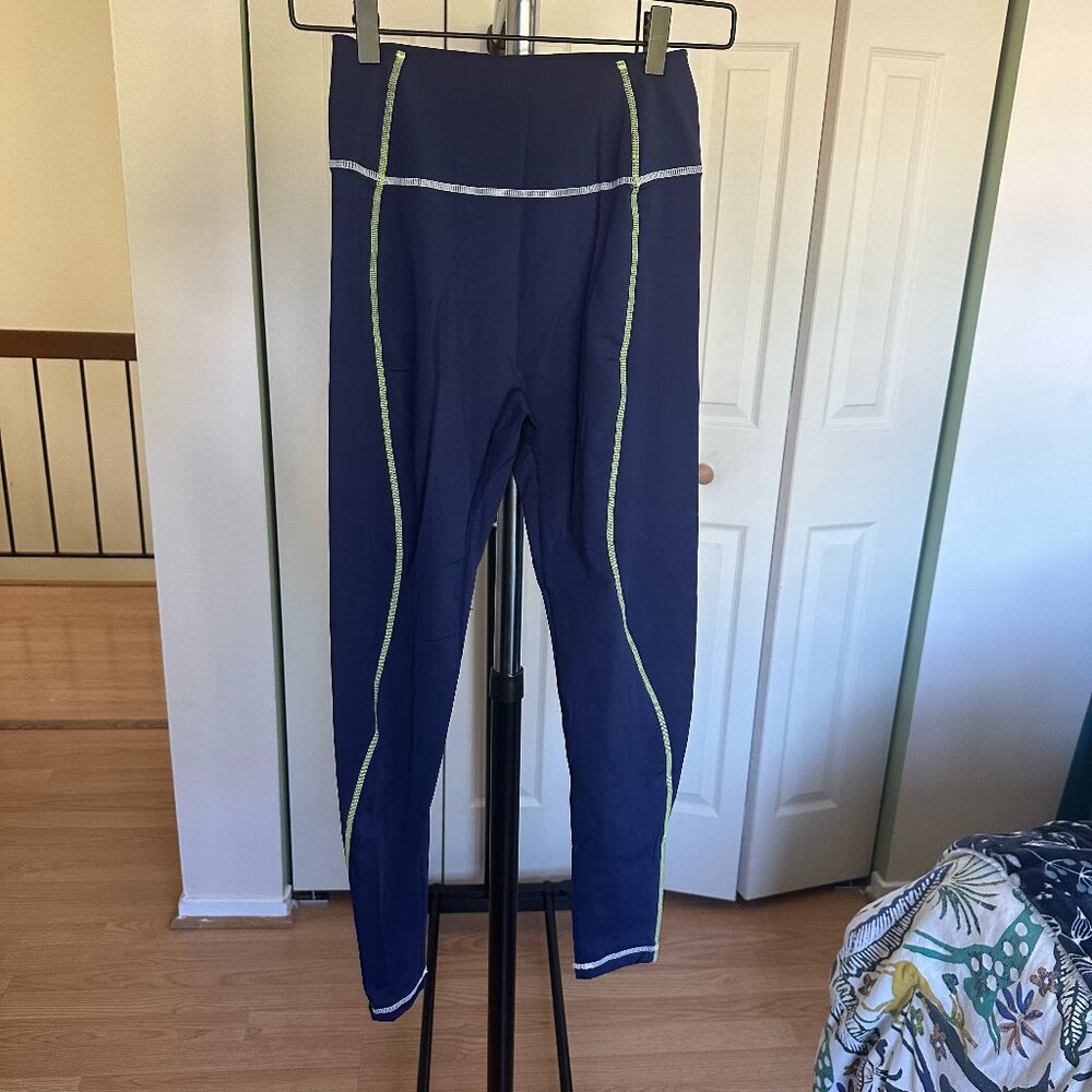 Buffbunny Legacy Leggings High Rise (Size Large, Blue)